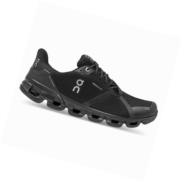 Scarpe Running Strada Donna On Cloudflyer Impermeabili Nere | 57BDZFOKU