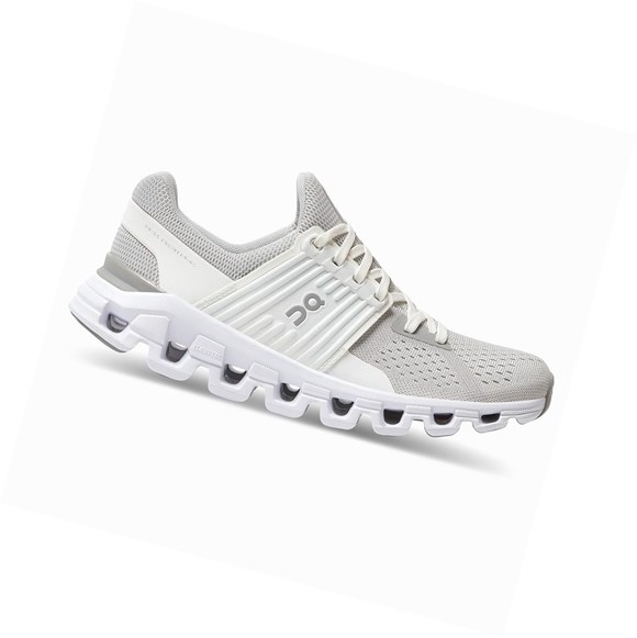 Scarpe Running Strada Donna On Cloudswift Grigie Bianche | 18KFABHQU