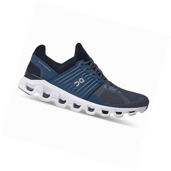 Scarpe Running Strada Uomo On Cloudswift Blu Scuro | 46MKOFQBS