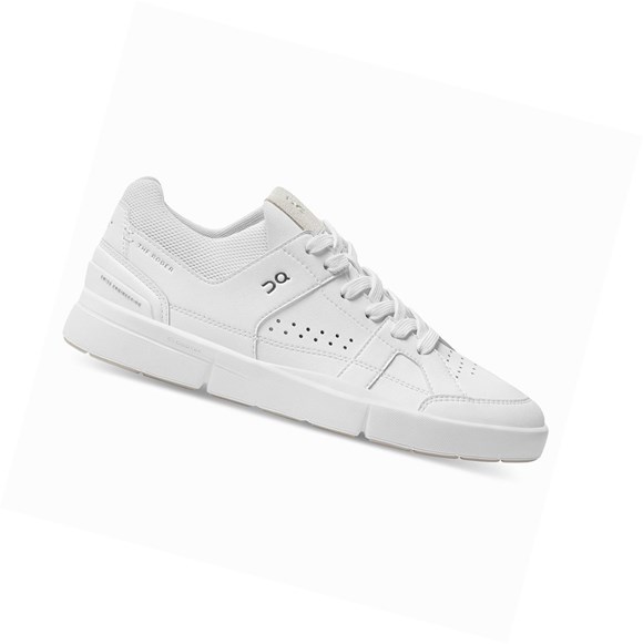 Scarpe da Tennis Donna On THE ROGER Clubhouse Bianche | 20OZNUXEM