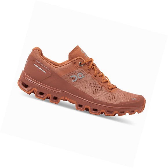 Scarpe da Trail Running Donna On Cloudventure Grigie Arancioni | 76VLJUAGF